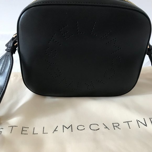 Stella Mccartney Stella Logo Camera Bag, Black - Picture 3 of 11